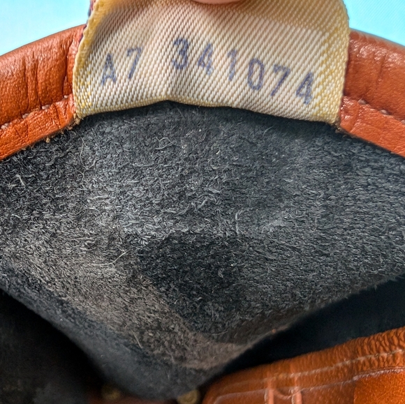 Vintage Dooney & Bourke Lockhart Shoulder Bag Navy - Picture 12 of 14